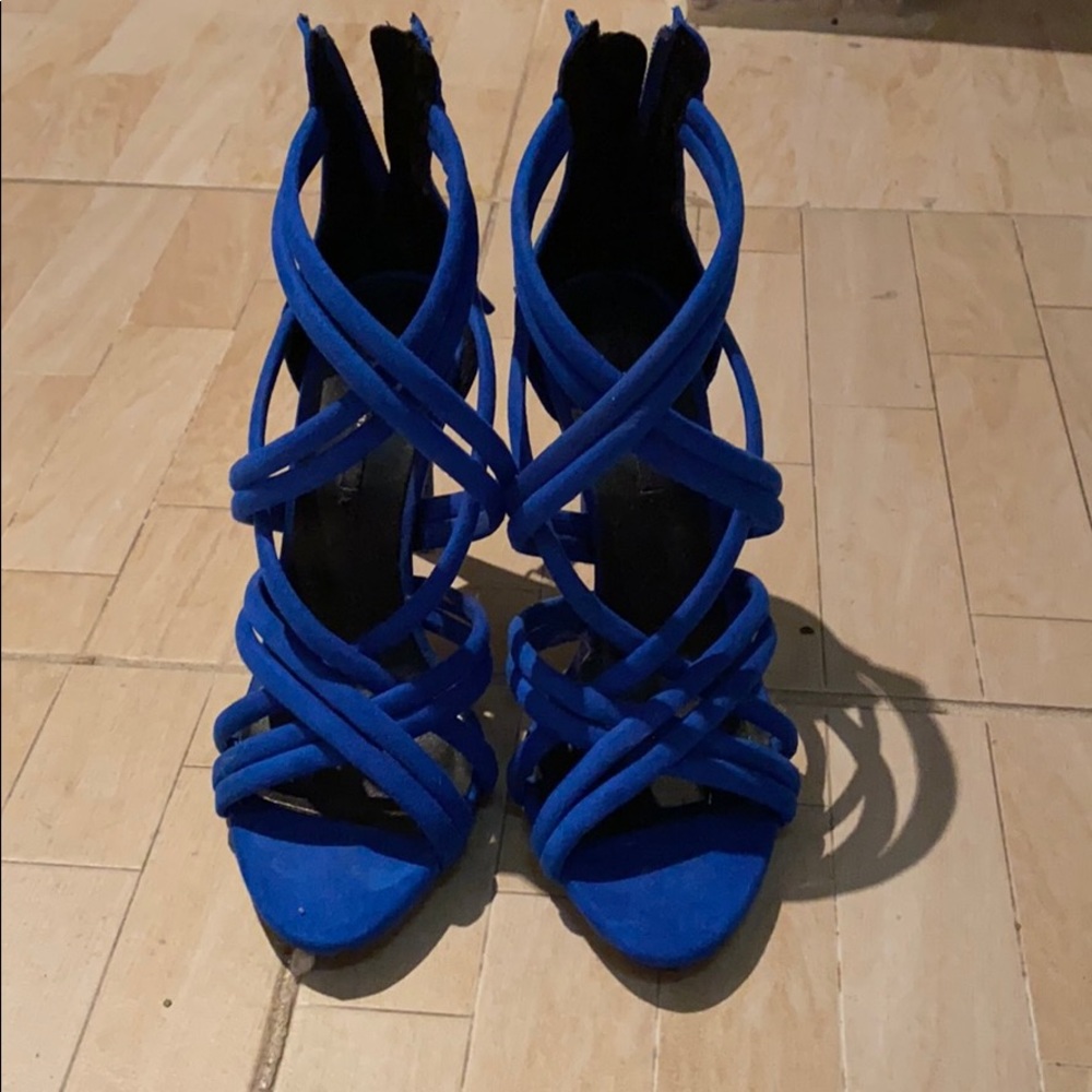 Zara strap heels